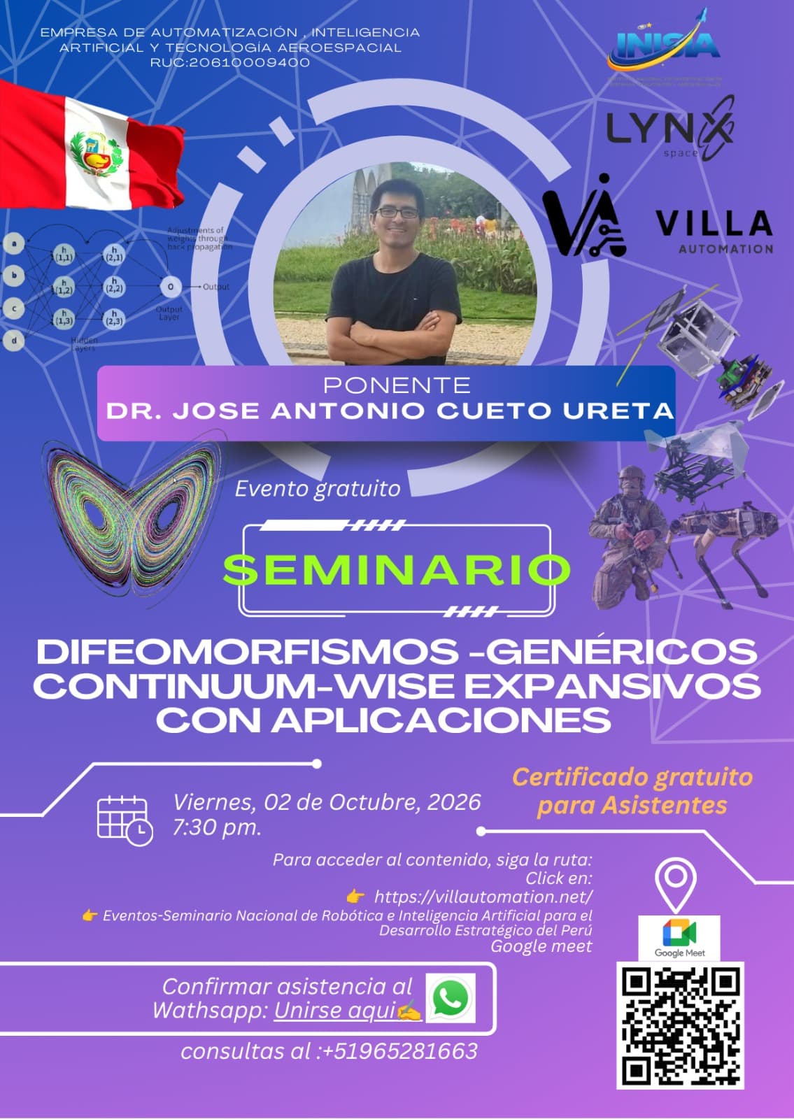 Seminario Difeomorfismos Genéricos Continuum-Wise Expansivos con Aplicaciones