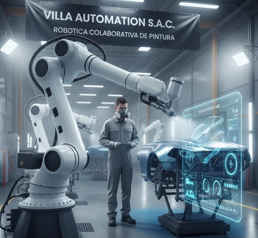 Robot colaborativo pintor